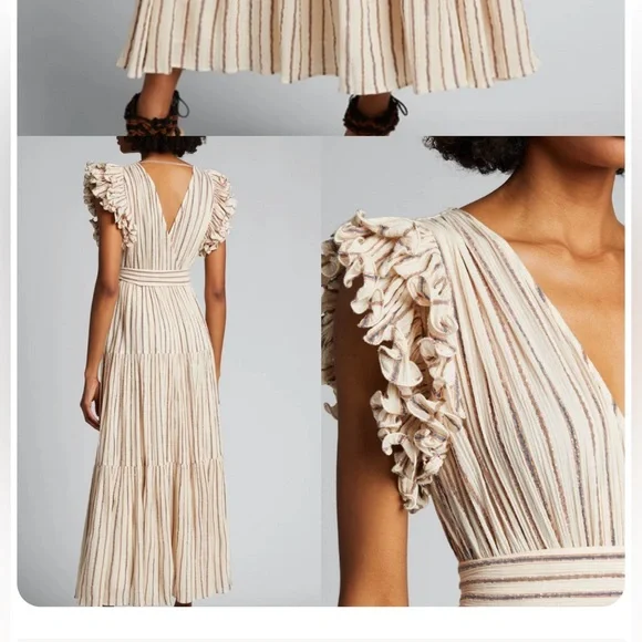 Ulla Johnson Lilliana Dress Cream - Picture 3 of 8